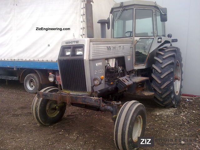 1985 Steyr  white Agricultural vehicle Tractor photo
