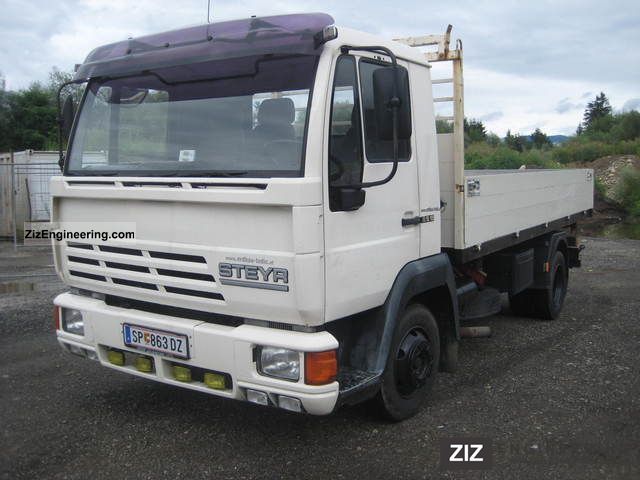 1996 Steyr  8s15 Van or truck up to 7.5t Tipper photo