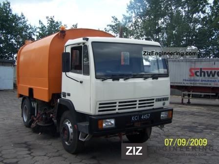 1989 Steyr  14 S Truck over 7.5t Sweeping machine photo