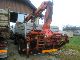1992 Steyr  19S32 three-way tipper with crane PK12ooo Truck over 7.5t Three-sided Tipper photo 1