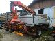 1992 Steyr  19S32 three-way tipper with crane PK12ooo Truck over 7.5t Three-sided Tipper photo 2