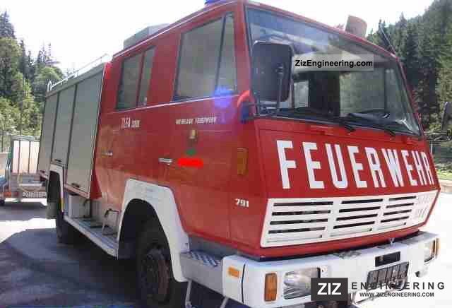1981 Steyr  791 + HD Rosenbauer 6.6D Stráž POŻARNA FIRE Truck over 7.5t Other trucks over 7,5t photo