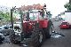 1980 Steyr  8160 A with crane Agricultural vehicle Forestry vehicle photo 3