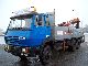 Steyr  32S39 / / P42/6x4lärmarm V8 PK25000 crane radio AP13t 1991 Truck-mounted crane photo