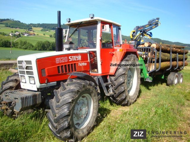 1982 Steyr  8120a-wheel Agricultural vehicle Tractor photo