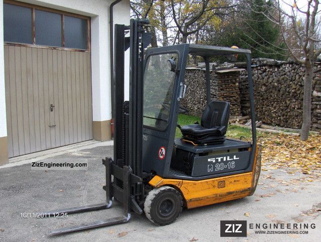 1993 Still  R 20-16 Forklift truck Front-mounted forklift truck photo