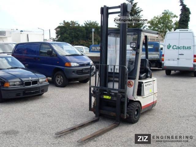 1996 Still  R50-15 Forklift truck Front-mounted forklift truck photo