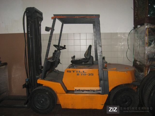 1990 Still  R70-35 Forklift truck Front-mounted forklift truck photo