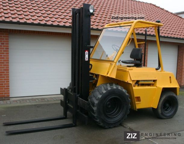 1971 Still  DFG 4 / 1820 Forklift truck Rough-terrain forklift truck photo