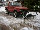 1986 Suzuki  Electro-hydraulic snow plow 4x4 diff. Barrier Van or truck up to 7.5t Other vans/trucks up to 7,5t photo 1