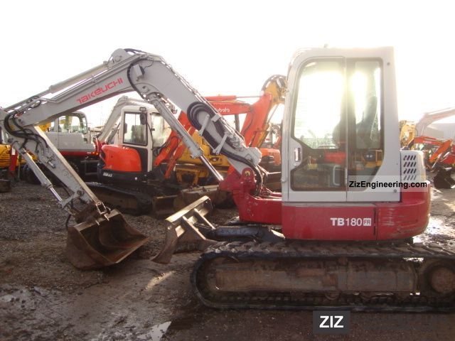 2006 Takeuchi  TB180FR Construction machine Mini/Kompact-digger photo