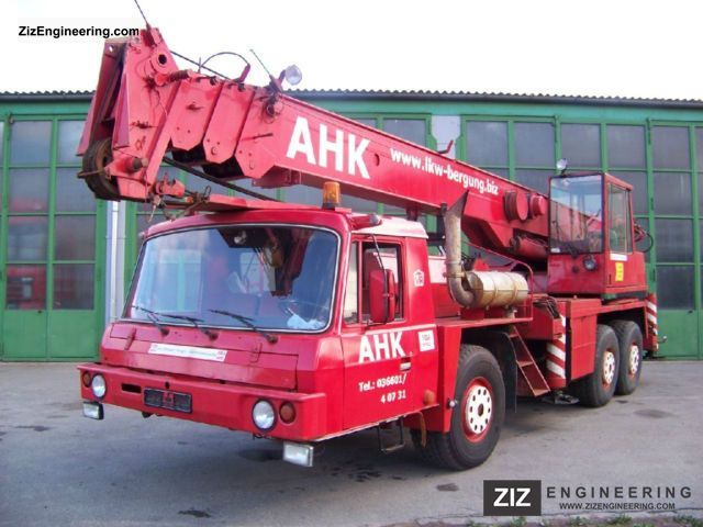 1992 Tatra  CRANE CKD ADK 28-30 TONS Truck over 7.5t Truck-mounted crane photo