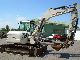 2008 Terex  TC 125, 12.5 tons., Mono, SW, TL, GLV, steel chains Construction machine Caterpillar digger photo 2
