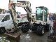 Terex  TW 85, excavator, 8.5 tons, Year 07, SW, TL, GLV 2007 Mobile digger photo