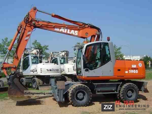 2004 Terex  1905 M Construction machine Mobile digger photo