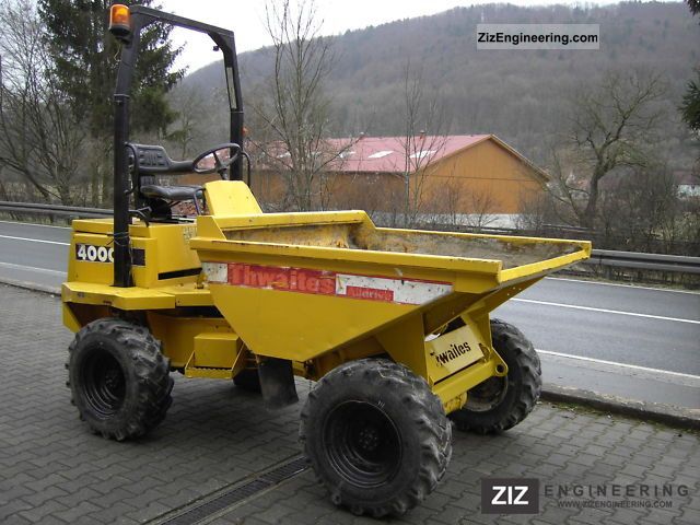 2000 Thwaites  2-ton 4x4 wheel dumper Thwaites Construction machine Wheeled loader photo