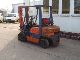 1988 Toyota  25 FG 42-5, telescopic / free defective vision, Forklift truck Front-mounted forklift truck photo 1