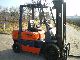 Toyota  2.5 To, side shift + triplex (4.7 m HH) 1996 Front-mounted forklift truck photo