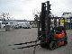 Toyota  Double stacker fork / fork Wide FG18 1995 Front-mounted forklift truck photo
