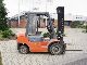 Toyota  7FDF 62 25 / SIDE SHIFT 2003 Front-mounted forklift truck photo