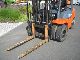 1999 Toyota  62-7 FDF 25 - dual tires - Original 1400 h, Forklift truck Front-mounted forklift truck photo 2