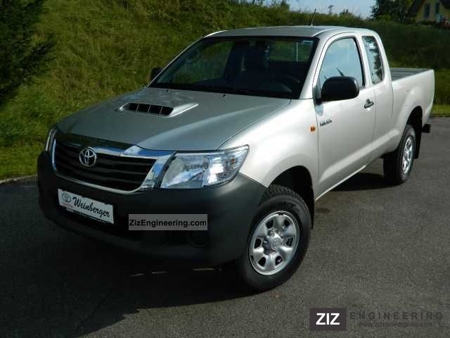 2011 Toyota  2.5l hilux 4x4 X-tra Cab EURO5 Van or truck up to 7.5t Other vans/trucks up to 7,5t photo