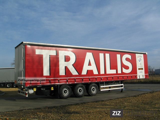 2012 TRAILIS  SEMI TRAILER CURTAINSIDER NS.13.28.F-CER. XL Semi-trailer Box photo