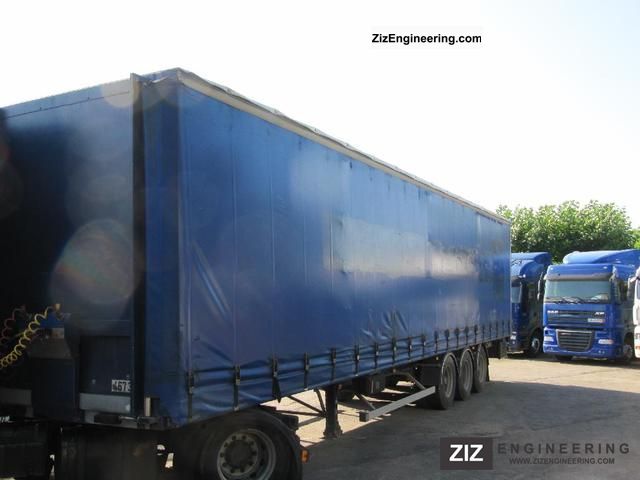 1999 Trailor  Taut Liener Semi-trailer Stake body and tarpaulin photo