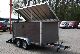 2002 Trebbiner  TP 20.30-15 loader trailer with cover Trailer Box photo 1