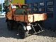 1990 Unimog  407 winter service Agricultural vehicle Loader wagon photo 3