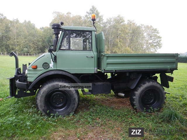 1964 Unimog  406 Van or truck up to 7.5t Three-sided Tipper photo