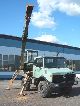 1988 Unimog  U 1000 427/10 with shovels AT 16 Van or truck up to 7.5t Stake body photo 12