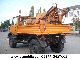 1991 Unimog  U 1250 427/20 with front loader \u0026 new tipper Truck over 7.5t Three-sided Tipper photo 3