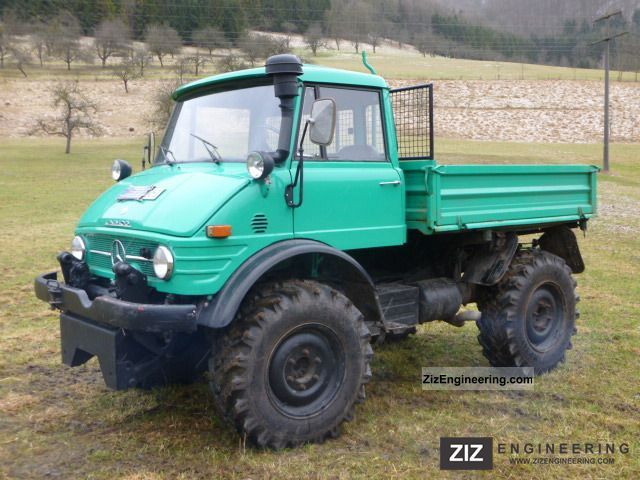 1977 Unimog  406 Agricultural vehicle Tractor photo