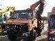 1992 Unimog  U1400 with dredging up Truck over 7.5t Traffic construction photo 2