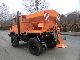1986 Unimog  Communal winter with salt spreader Van or truck up to 7.5t Chassis photo 1