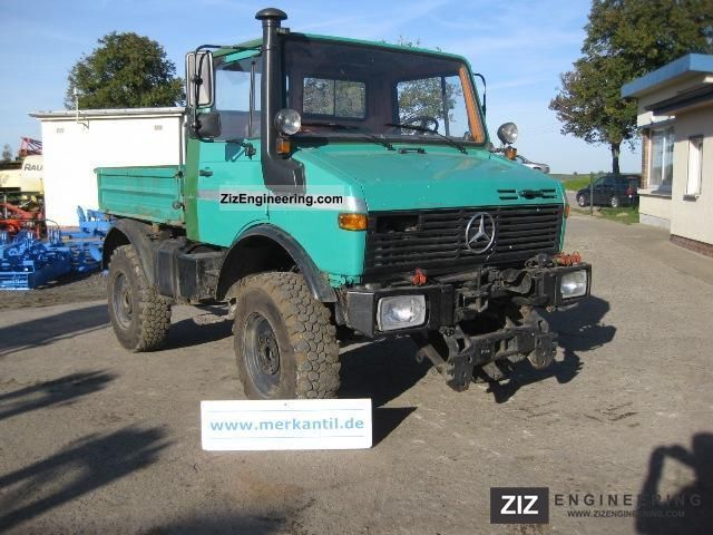 1991 Unimog  1400 Agricultural vehicle Tractor photo