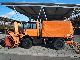 1990 Unimog  U650 with snow blower Van or truck up to 7.5t Stake body and tarpaulin photo 2