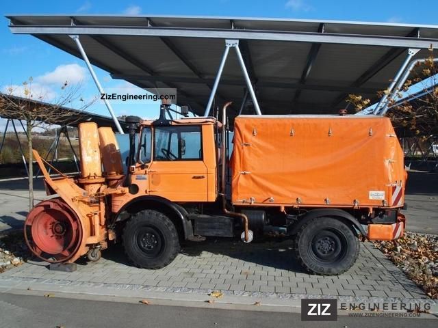 1990 Unimog  U650 with snow blower Van or truck up to 7.5t Other vans/trucks up to 7,5t photo