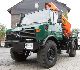 Unimog  UNIMOG 1450 with PK 9000A + gripper 1991 Other vans/trucks up to 7,5t photo