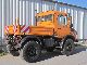1999 Unimog  U 1400 427 local ABS Van or truck up to 7.5t Three-sided Tipper photo 2