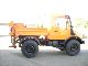 1997 Unimog  U 90 T with spreader Van or truck up to 7.5t Three-sided Tipper photo 3