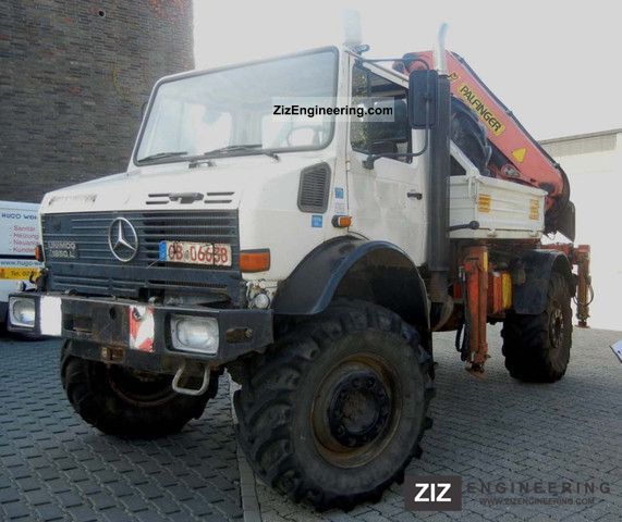 1993 Unimog  PK 22 000 1850 Truck over 7.5t Truck-mounted crane photo