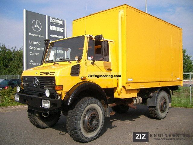 1994 Unimog  U 1850 L Case 38 Truck over 7.5t Box photo