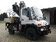 2009 Unimog  U 400 with a HIAB XS 122-4, fully equipped, radio Truck over 7.5t Truck-mounted crane photo 1