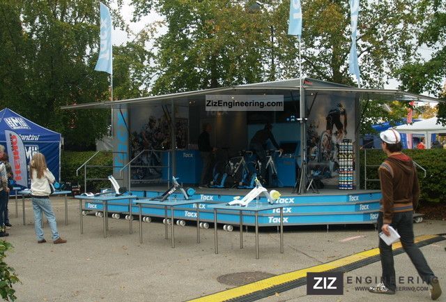 2010 Voss  Promotion fair presentation trailer to measure Trailer Traffic construction photo