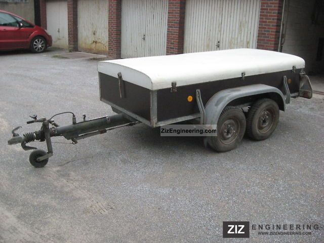 1982 Westfalia  SDAH tandem Knott Trailer Trailer photo