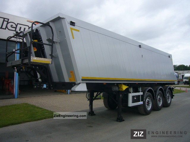 2011 Wielton  Tipper, 33cbm without first Ez Liftable axle Semi-trailer Tipper photo