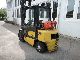 1998 Yale  GLP40LF, Tele / free-view, triple clamp, LPG Forklift truck Front-mounted forklift truck photo 1
