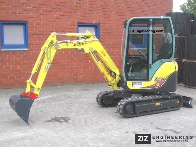 2011 Yanmar  SV 20 Neumaschine Construction machine Mini/Kompact-digger photo